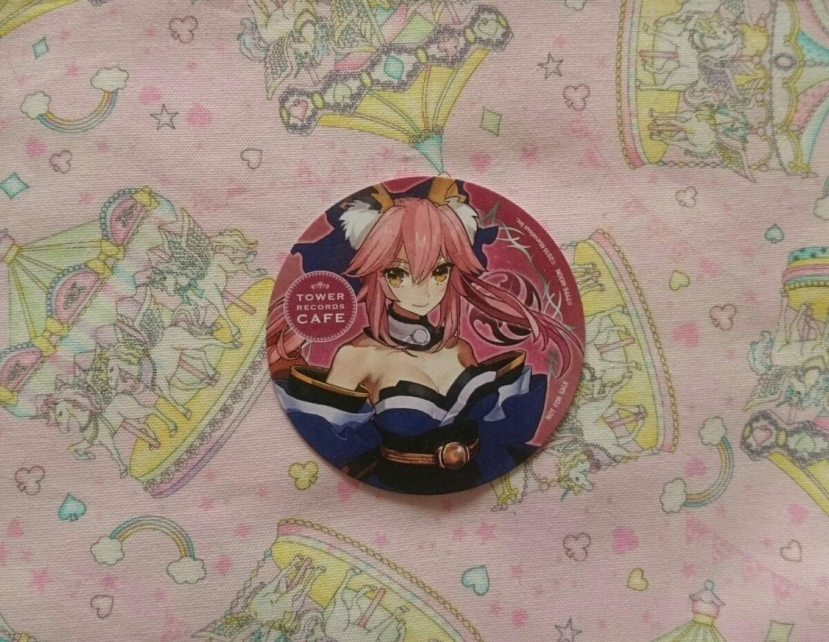 Fate/EXTTELLA キャスター 玉藻の前 コースター タワレコ カフェ